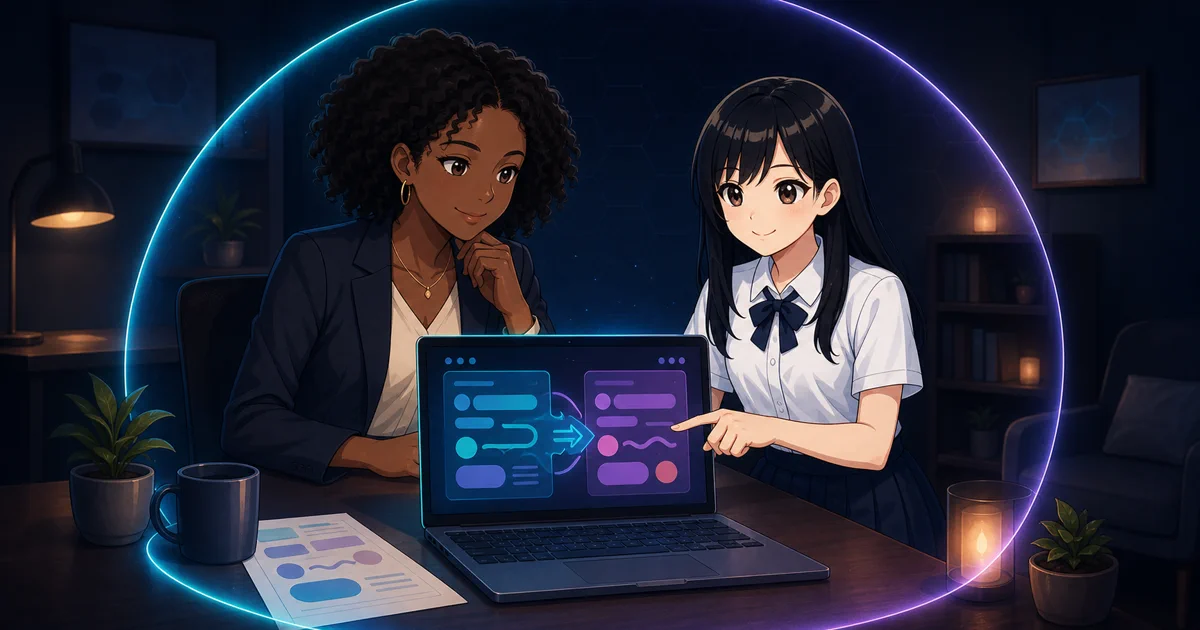 A private document is translated in two panes inside a protective local glow.